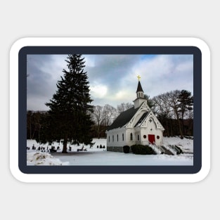 Little Country Church Sticker